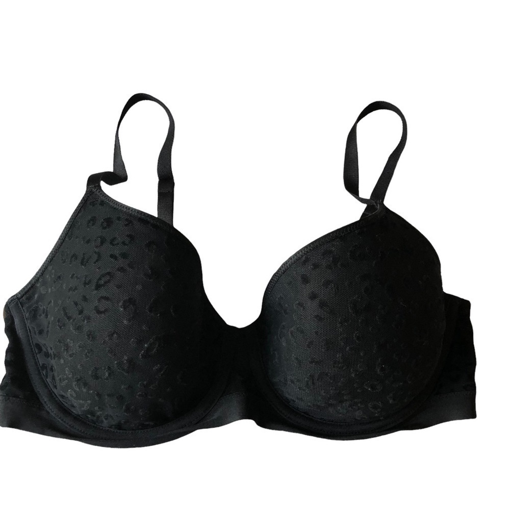 Soma Flocked Animal Print Bra Underwire 36D